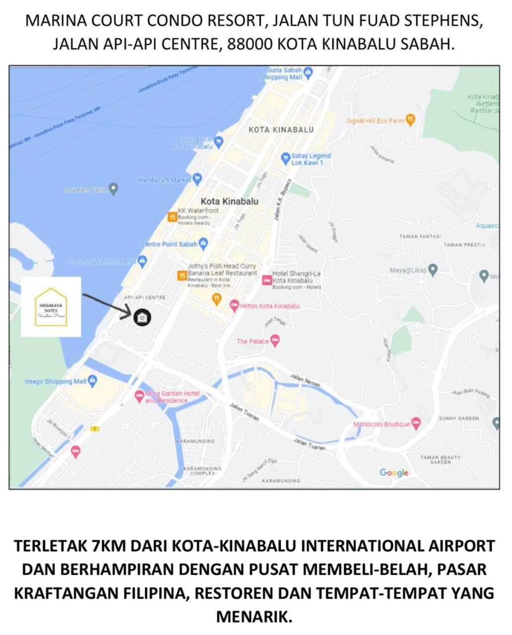 Marina Court Penthouse Kota-kinabalu Vacation 5 Bedrooms - 15 Pax Apartment *